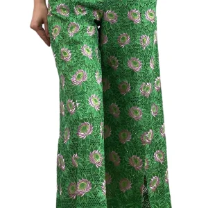 Pantalón Flores Bordadas