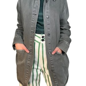 Chaqueta Denim Aplicaciones