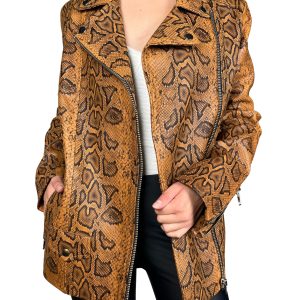 Chaqueta Cuero Snake