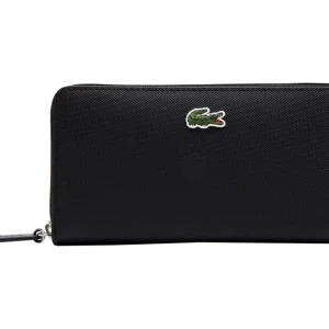 Cartera Lacoste Negro Nf2900 Para Mujer
