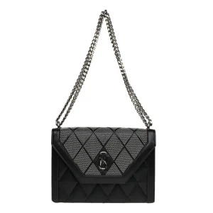 Bolso Steve Madden Bolsa Black Silver Bdiabl