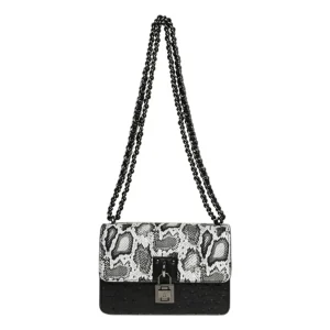 Bolso Steve Madden Bolsa Black White Btame
