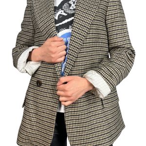 Blazer Houndstooth