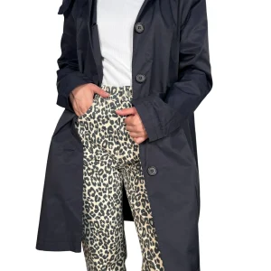 Abrigo Con Capucha Desmontable