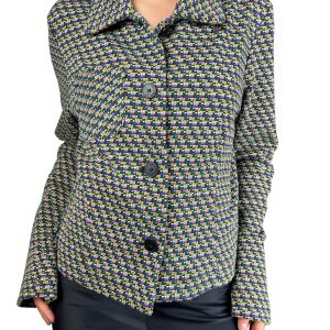 Chaqueta Tweed Elasticada