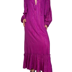 Vestido Fibras Metalizadas