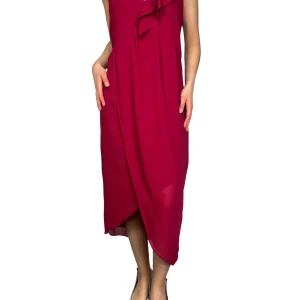 Vestido Burdeo Vuelos