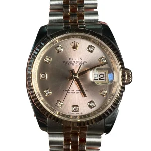 Reloj Datejust 36 Silver Diamond Dial
