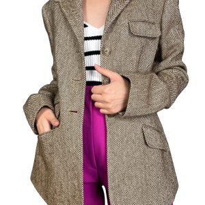 Blazer Lana Y Seda
