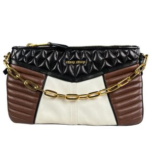 Cartera Acolchada Cuero