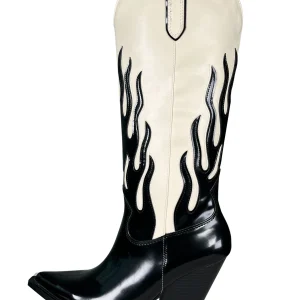 Botas Cowboy Flamas