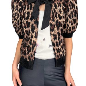 Cardigan Leopard Kitty