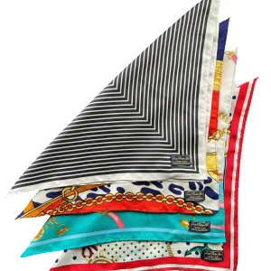 Set 4 Pañuelos Seda