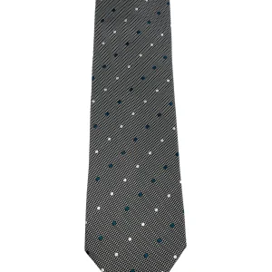 Corbata Seda Gris