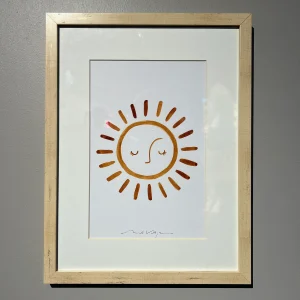 Cuadro Sol By Nicole Vallejo