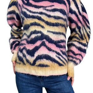 Sweater Cebra Colorful