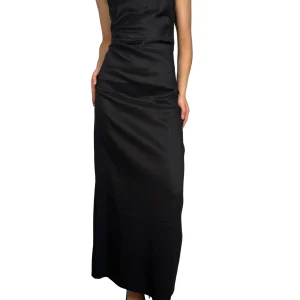 Vestido Strapless Lino