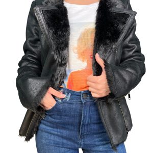 Chaqueta Forro Piel Sintética