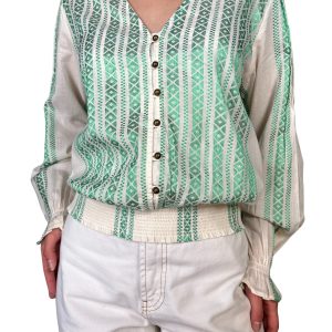 Blusa Jacquard