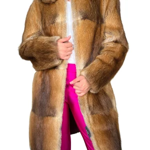 Abrigo Piel De Zorro