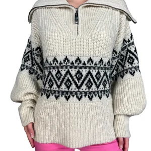 Sweater Zipper en Cuello