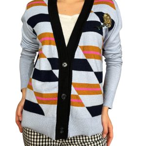 Sweater Celeste Aplicaciones