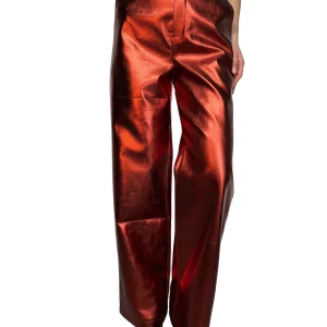 Pantalón Ecocuero Metalizado