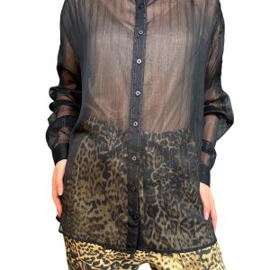 Blusa Mazie Traslucida