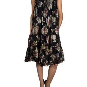 Vestido Metallic Maeve By Anthropologie