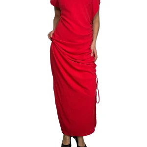 Vestido Fruncido Lateral