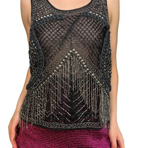 Blusa Mostacillas Karl Lagefeld x Falabella