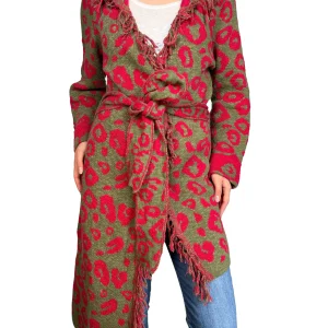 Cárdigan Veste Estampado