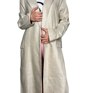 Abrigo Lino Renata Oro