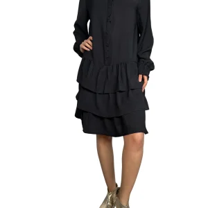 Vestido Negro Vuelos