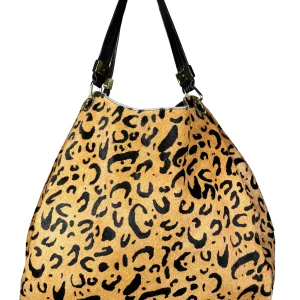 Bolso Cuero Animal Print