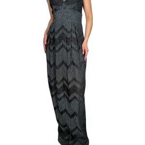 Vestido Fibras Metalizadas