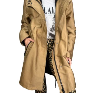 Abrigo Piel Sintética