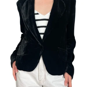 Blazer Corto Velvet