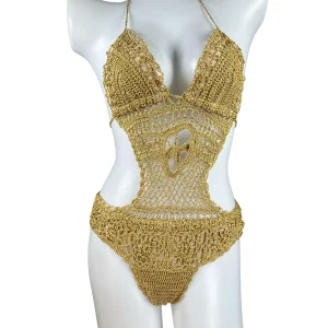 Traje de Baño Bleza Dorado