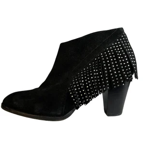 Botines Flecos Cuero