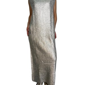 Vestido Tejido Metalizado