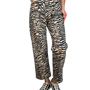 Jeans Straight Crop Fit