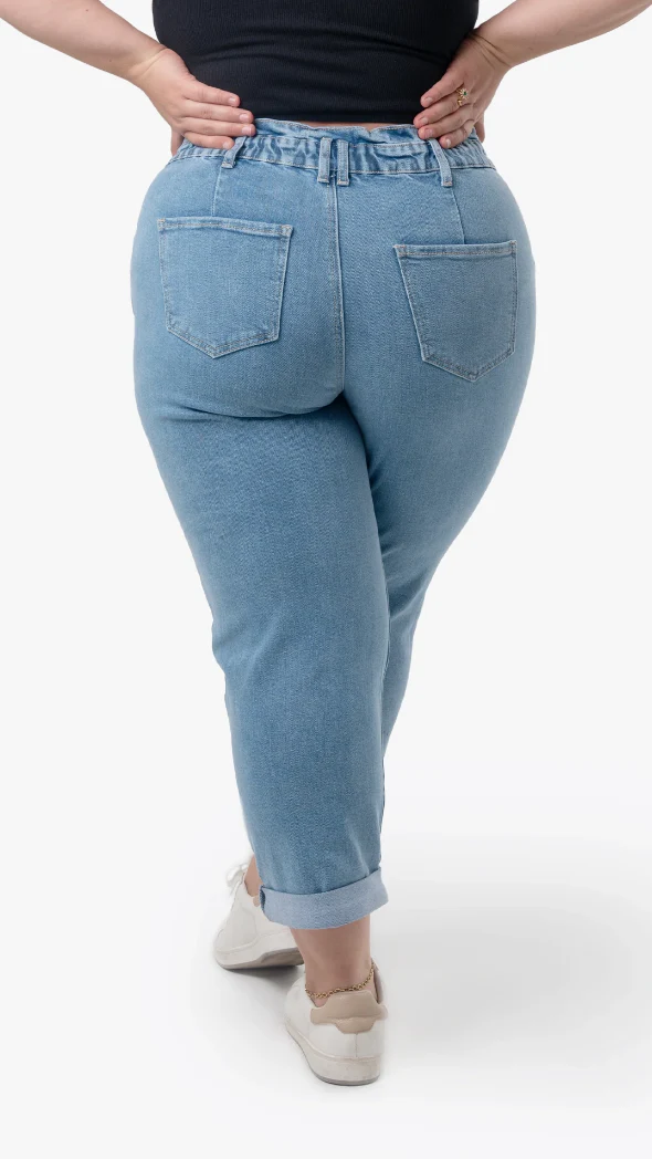 Jeans Baggy Tiro Alto - Imagen 3