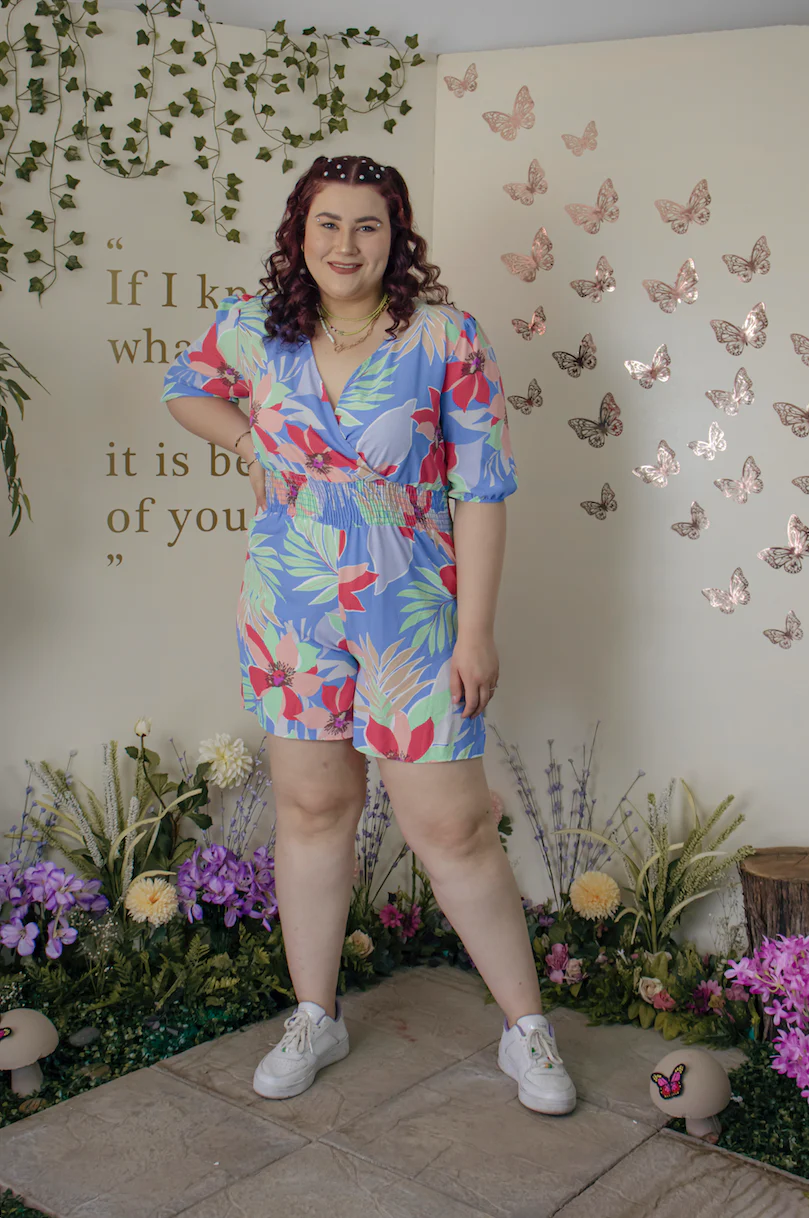 Jumper short estampado