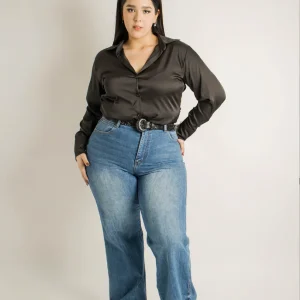 Jeans Flare deslavado