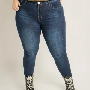 Jeans skinny deslavado