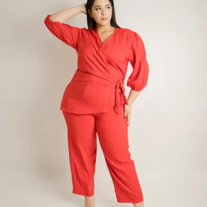 Jumpsuit moda con lazo