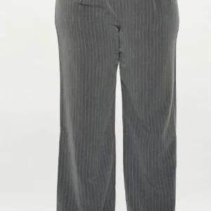 Pantalon vestir recto CON RAYAS