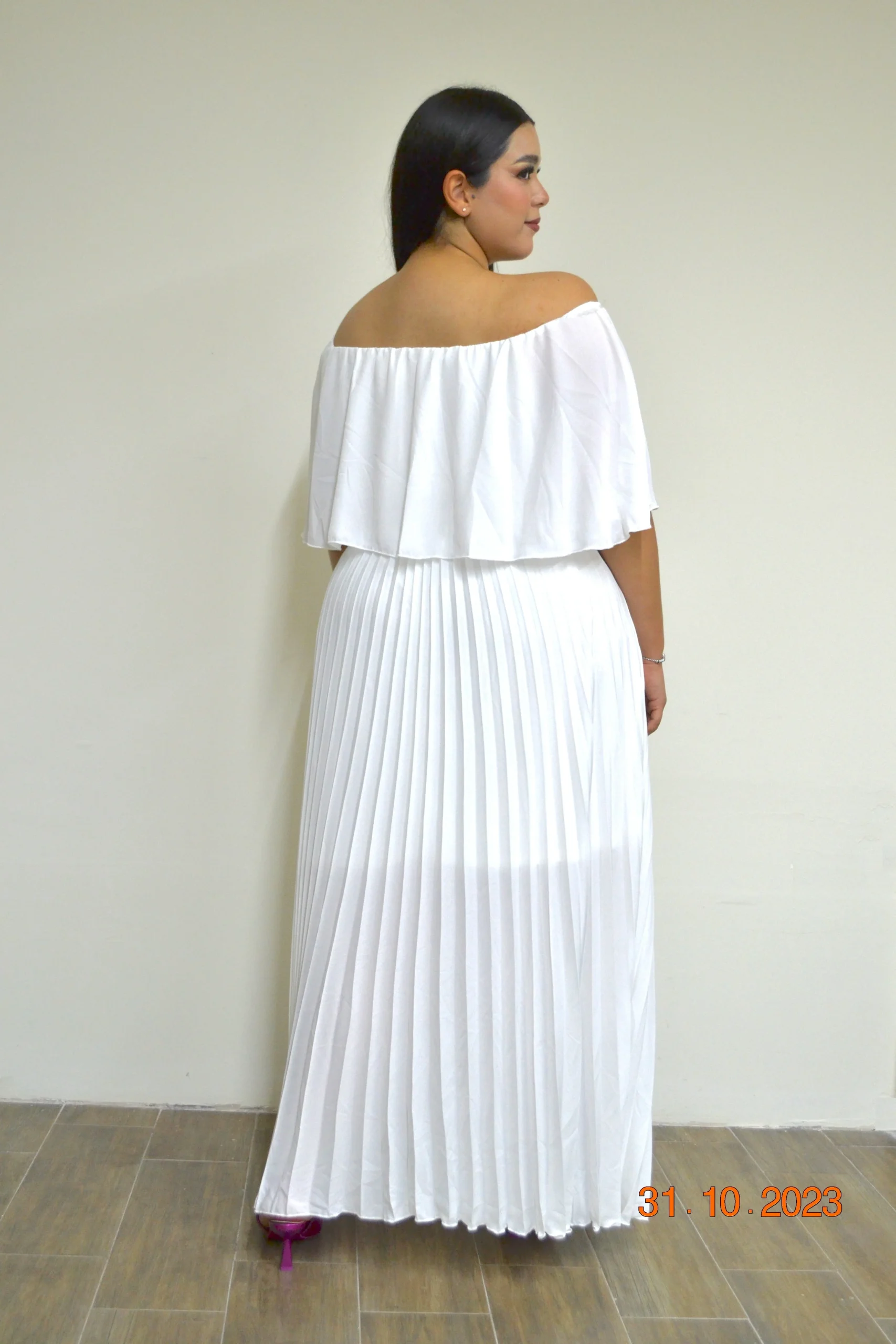 Maxi vestido off the shoulders - Imagen 5