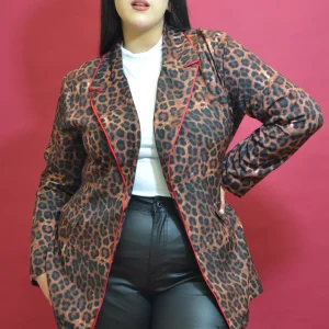 Blazer Animal Print